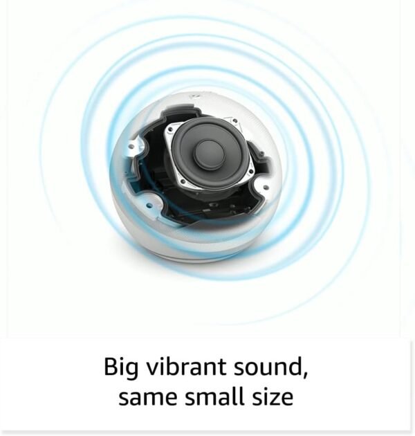 Amazon Echo Dot (newest model), Vibrant…
