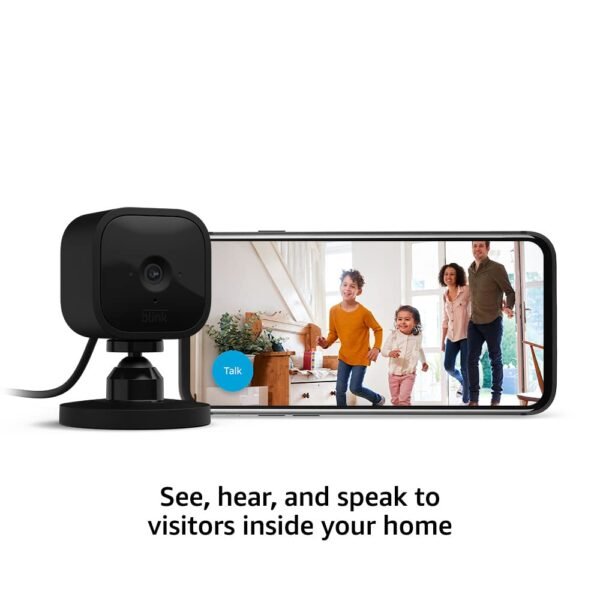 Blink Mini – Compact indoor plug-in smart…