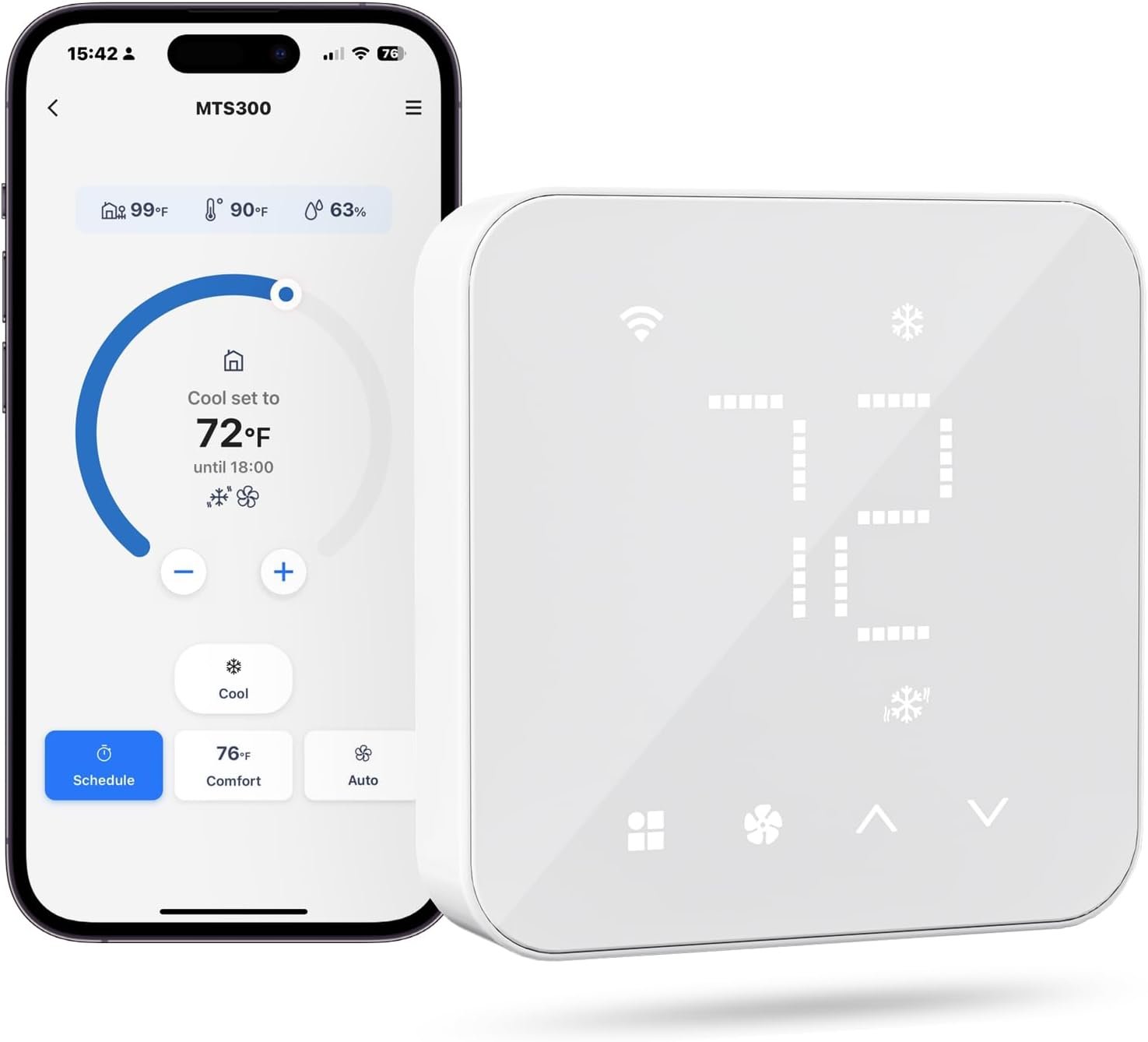 meross Smart Thermostat for Home, WiFi...