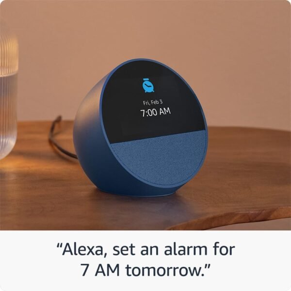 Amazon Echo Spot (newest model), Great for…