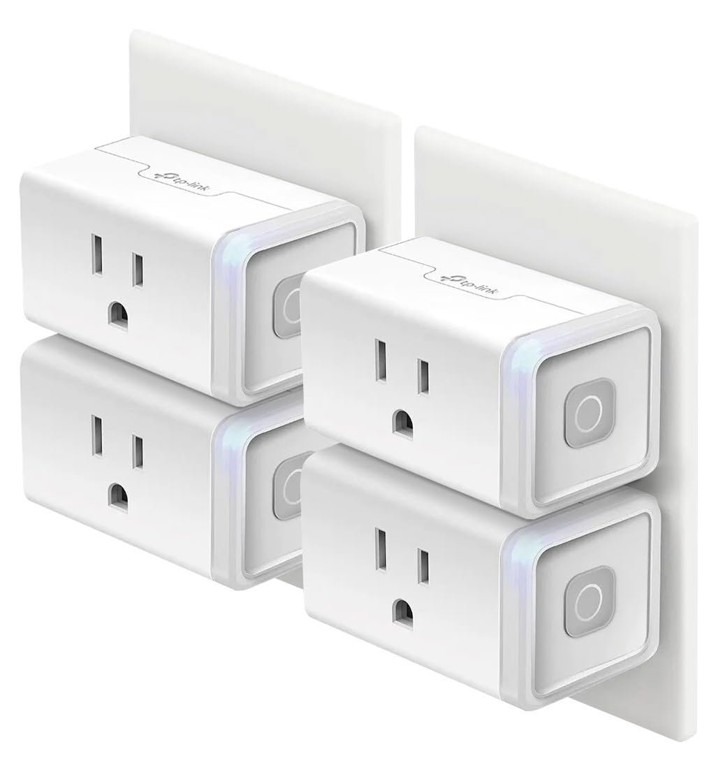 Kasa Smart Plug HS103P4, Smart Home Wi-Fi...