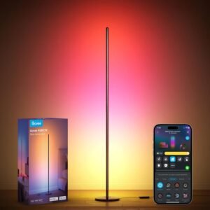 Govee RGBIC Floor Lamp, LED Corner Lamp Works...