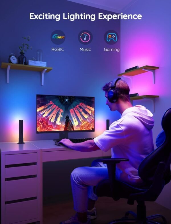 Govee Smart LED Light Bars, Work with Alexa…