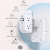 Outlet Extender with Night Light, Multi Plug…