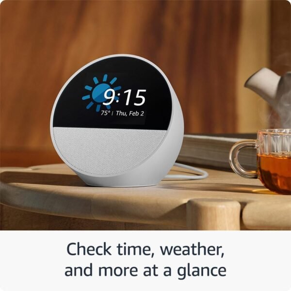 Amazon Echo Spot (newest model), Great for…