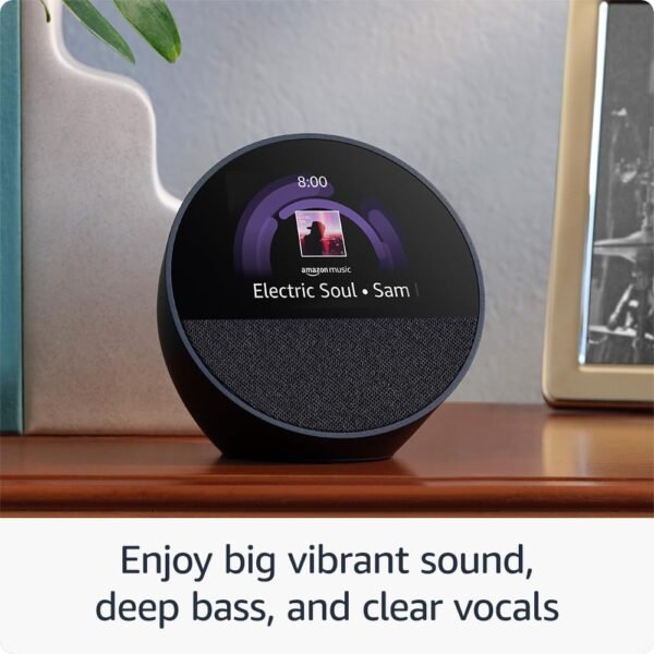 Amazon Echo Spot (newest model), Great for…