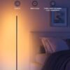 Govee RGBIC Floor Lamp, LED Corner Lamp Works…