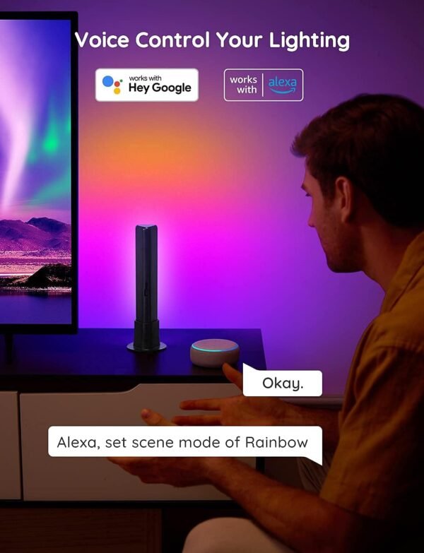 Govee Smart LED Light Bars, Work with Alexa…