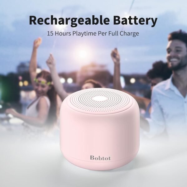 Bobtot Portable Bluetooth Speakers with Strap…