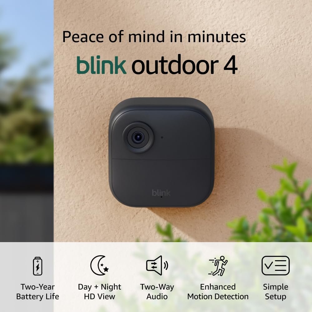 Blink Outdoor 4 (newest model), Wire-free... Blink Outdoor 4 (newest model), Wire-free...