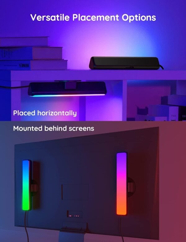 Govee Smart LED Light Bars, Work with Alexa…