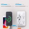 Outlet Extender with Night Light, Multi Plug…
