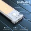 Under Cabinet Lights, 40 LED Rechargeable…