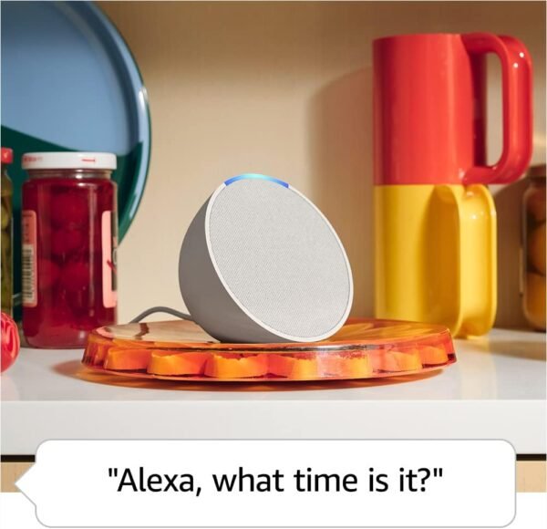 Amazon Echo Pop (newest model), Our smallest…