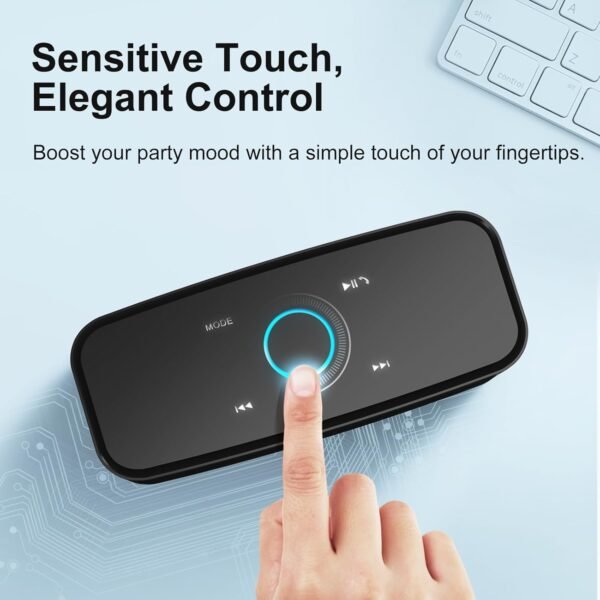 DOSS SoundBox Touch Wireless Bluetooth Speaker…