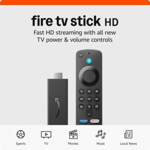 Amazon Fire TV Stick HD (newest model), free...