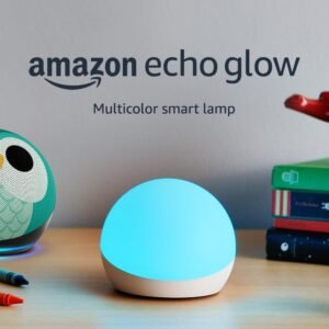 Echo Glow - Multicolor smart lamp, Works with...