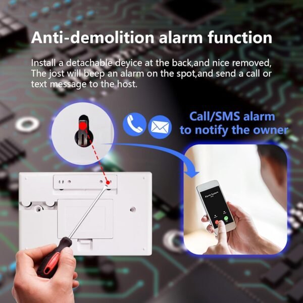 Wireless WiFi Alarm System for Home Security,…