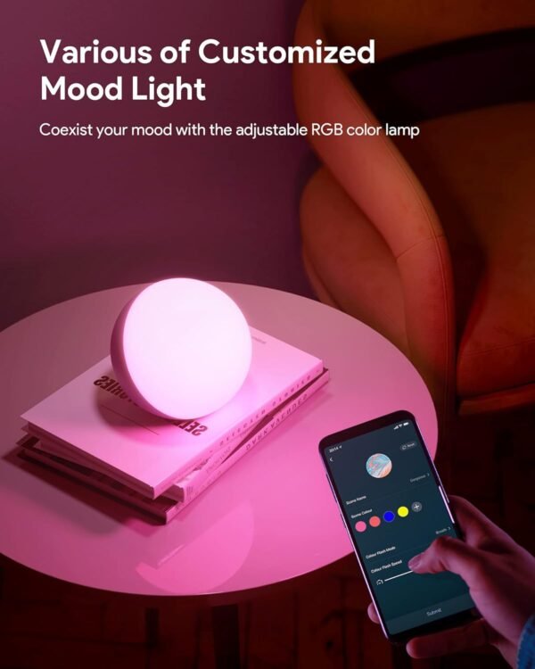 Hifree Smart Table Lamp, Dimmable Desk Lamp…