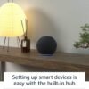 Amazon Echo (newest model), Alexa speaker with…