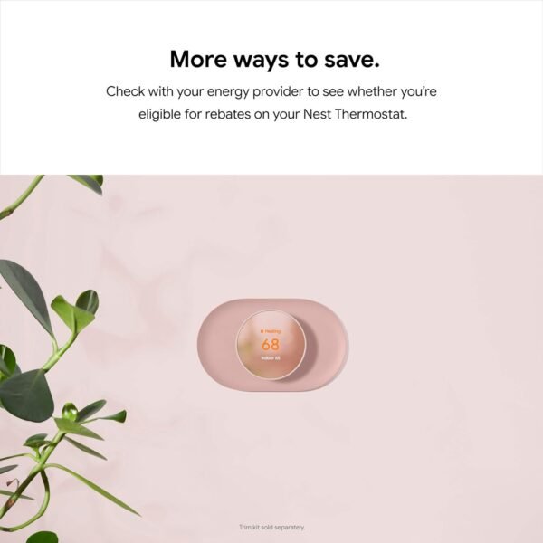 Google Nest Thermostat – Smart Thermostat for…