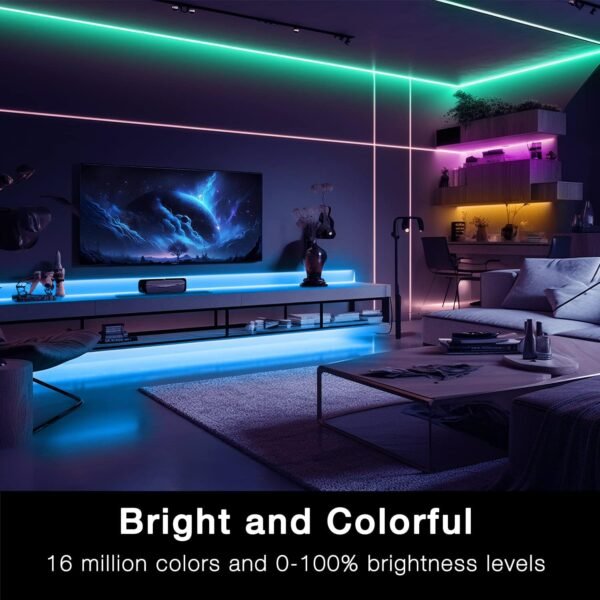 DAYBETTER Smart WiFi Led Lights 100ft, Tuya…