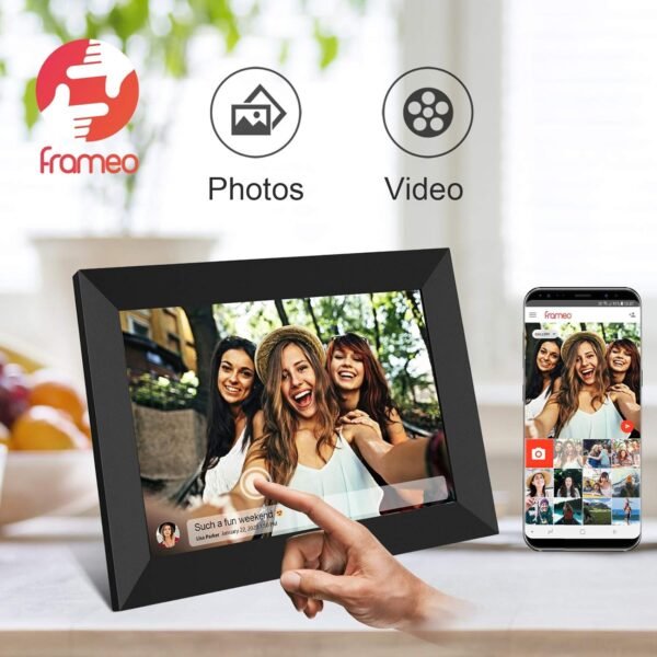 32GB FRAMEO 10.1 Inch Smart WiFi Digital Photo…