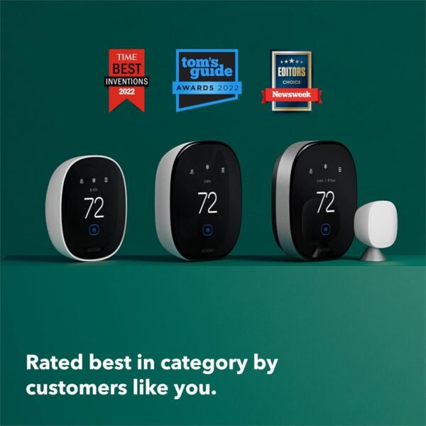New 2025 ecobee Smart Thermostat Essential -…