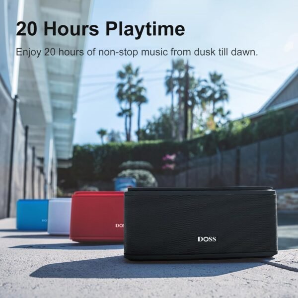 DOSS SoundBox Touch Wireless Bluetooth Speaker…
