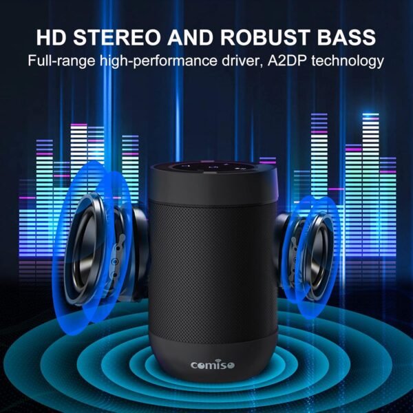 comiso Bluetooth Speaker,5.3 Bluetooth…