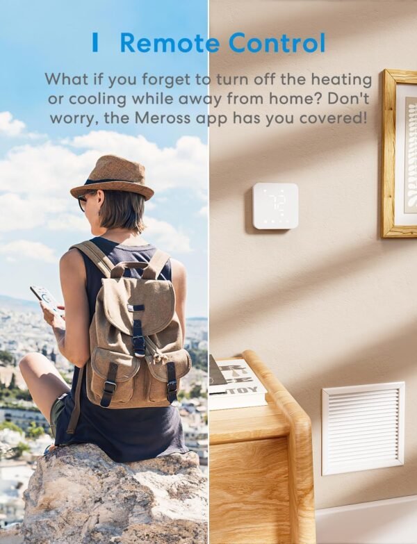 meross Smart Thermostat for Home, WiFi…