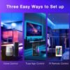 DAYBETTER Smart WiFi Led Lights 100ft, Tuya…