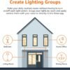 Amazon Basics Smart A19 LED Light Bulb, Color…