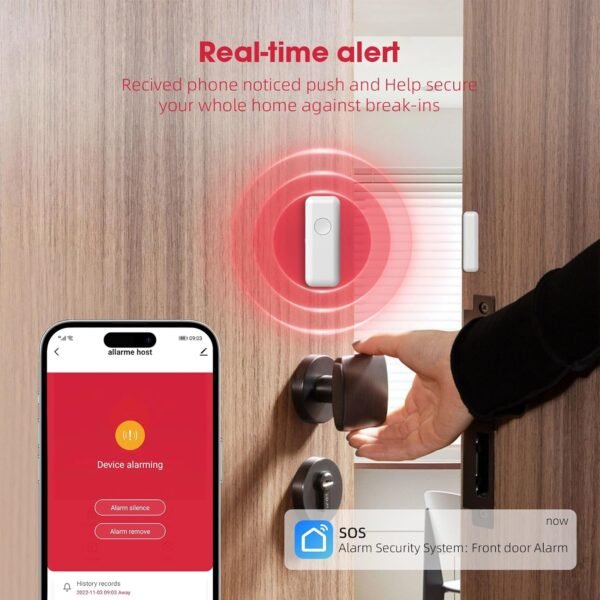 Wireless WiFi Smart Home Security DIY Alarm…