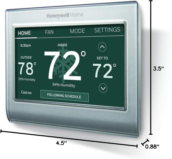 Honeywell Home RENEWRTH9585WF Smart Color…