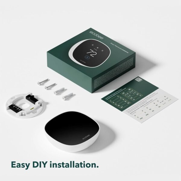 New 2025 ecobee Smart Thermostat Essential -…