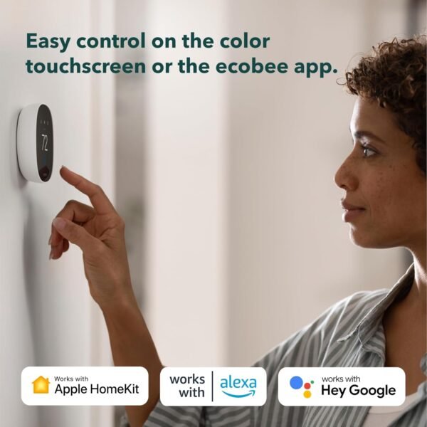 New 2025 ecobee Smart Thermostat Essential -…