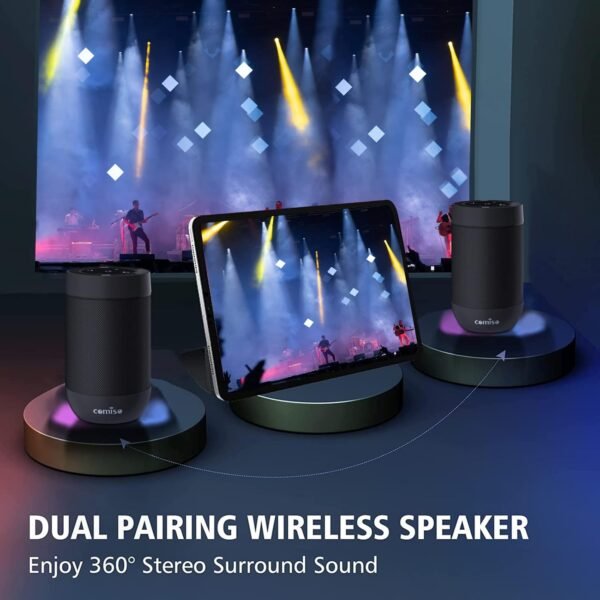 comiso Bluetooth Speaker,5.3 Bluetooth…
