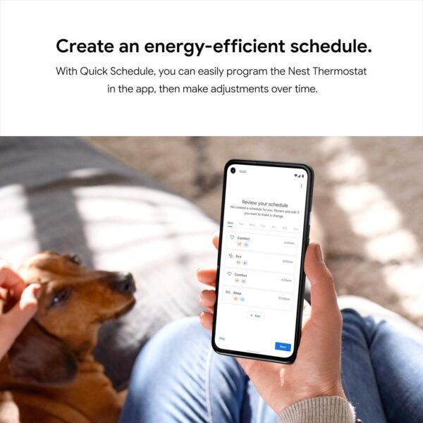 Google Nest Thermostat – Smart Thermostat for…