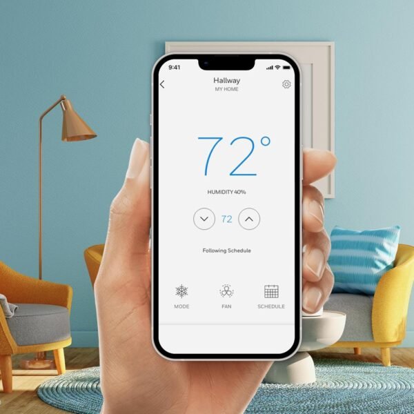 Honeywell Home RENEWRTH8800WF/U Wi-Fi…