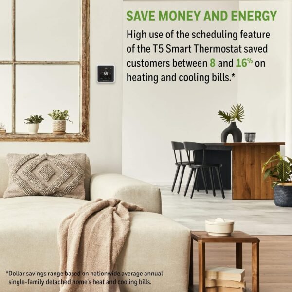 Honeywell Home RENEWRTH8800WF/U Wi-Fi…