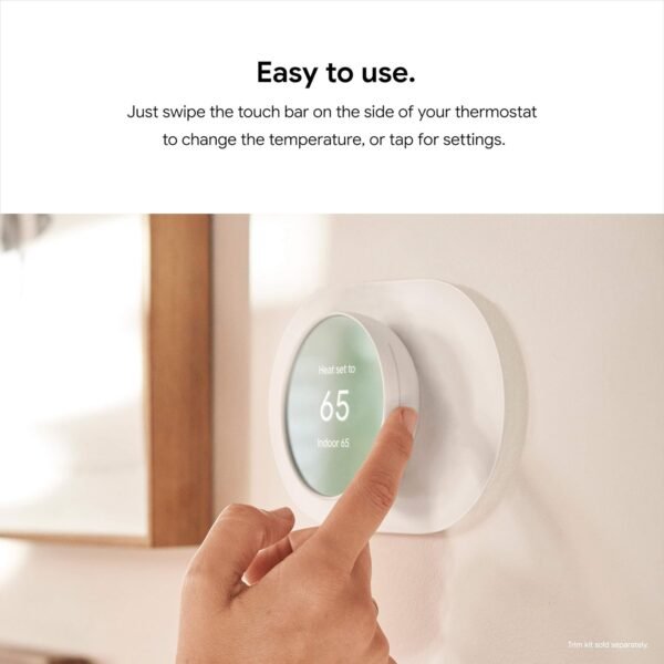 Google Nest Thermostat – Smart Thermostat for…