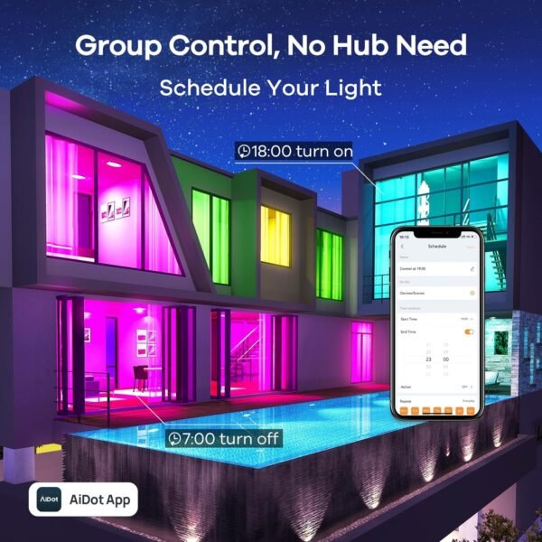 Linkind Smart Light Bulbs, Smart Bulb That…